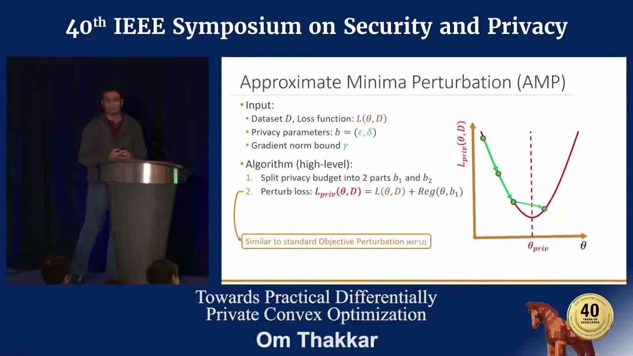 Towards Practical Differentialy Private Convex Optimization