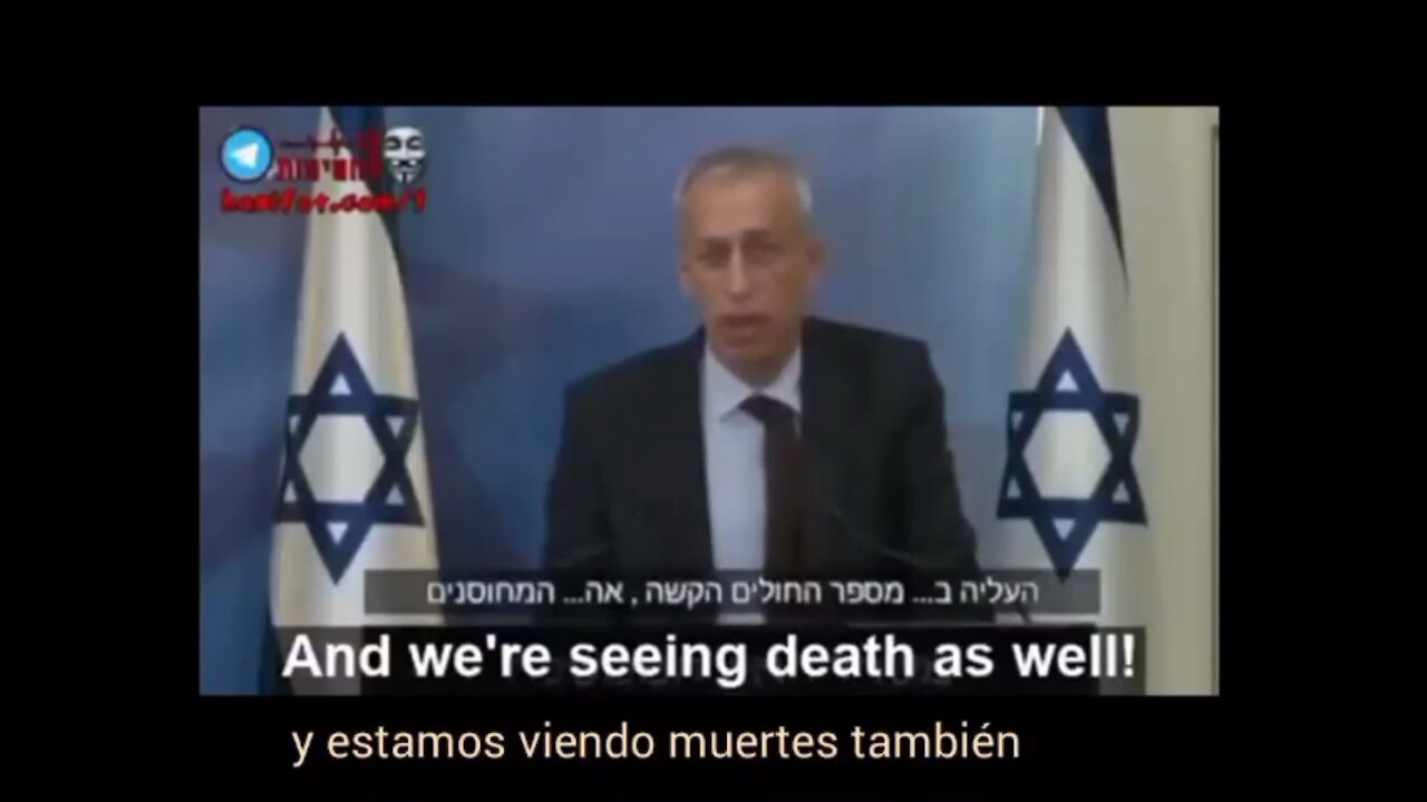 Israel los pinchados estan enfermos gravemente y muriendo.