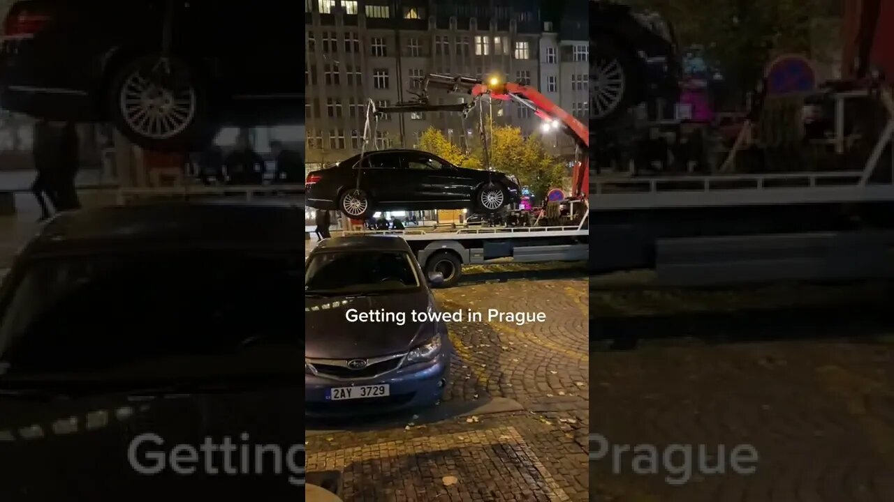 Getting Towed in Prague Video By caliwayfarer #Shorts