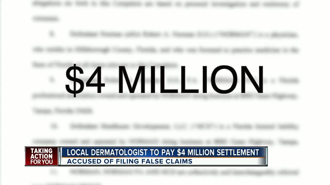 Local dermatologist to pay $4 million settlement