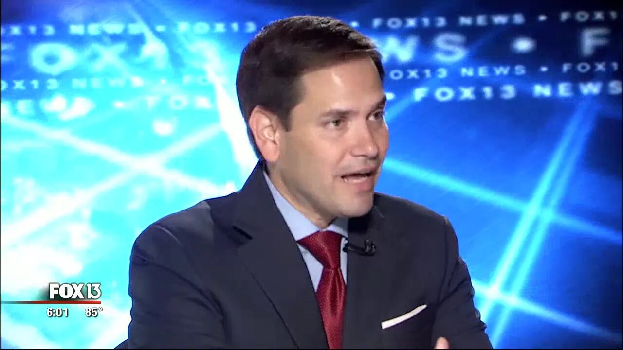 Rubio discusses his LOAN Act with FOX 13 Tampa Bay