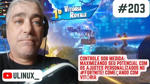 Controle Sob Medida: Maximizando seu Potencial com os Ajustes Personalizados no #Fortnite! Começand