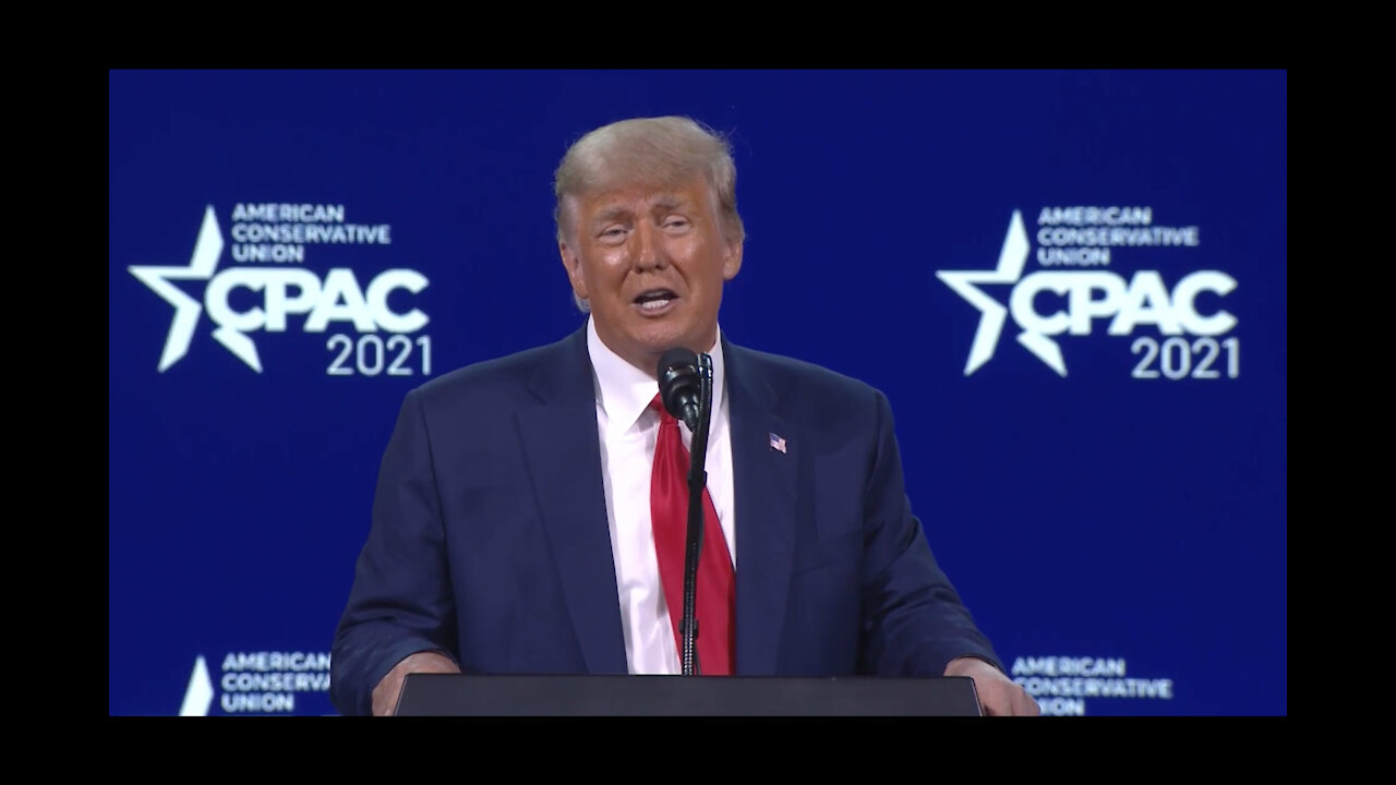 CPAC 2021 President Trump