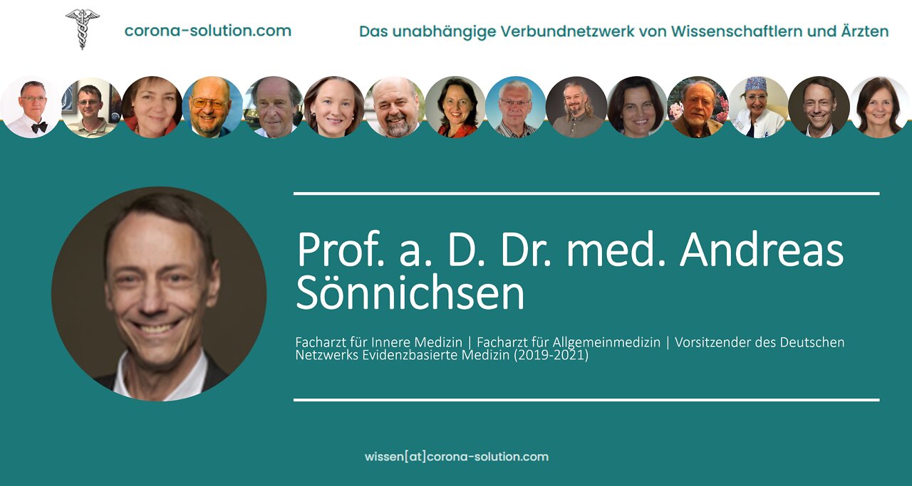 Corona-Solution im Interview mit Prof. a. D. Dr. med. Andreas Sönnichsen am 03.05.2022