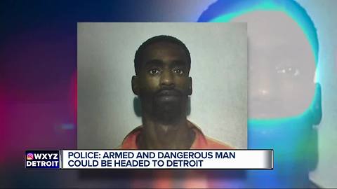 'Armed and dangerous' man mistakenly released from Toledo jail could be in Michigan