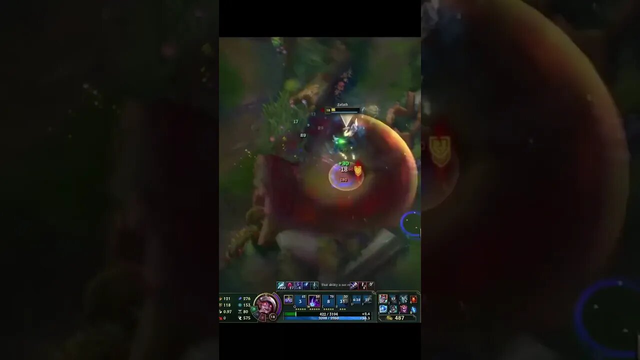 Hybrid Lilia - ZefathWasTaken - League of Legends #shorts