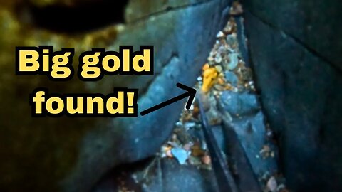 Huge Gold found while detecting in NZ's gold fossicking areas!