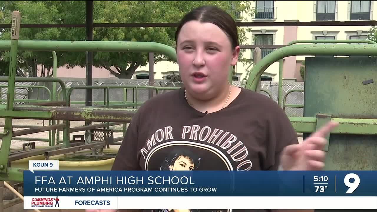 The Future Farmers of America in Amphi continue to grow