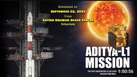 Launching of PSLV-C57/Aditya L1Missin from the Satish space centre