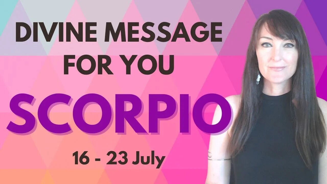 ZODIAC SCORPIO ASTROLOGY FORECAST - Your horoscope for the week carries a divine message!