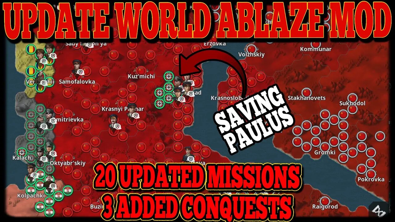 UPDATE WORLD ABLAZE MOD