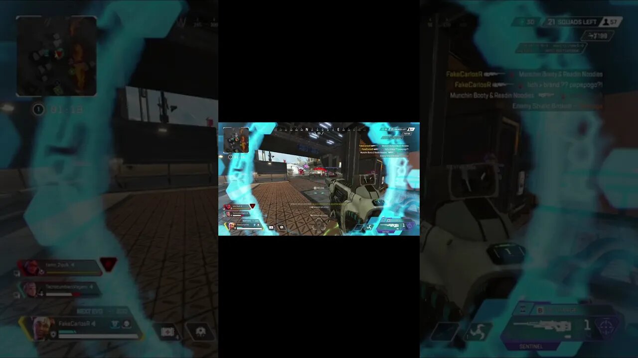 SENTINEL is BUSTED After BUFF!! #shorts #apexlegends #apex #fps #apexlegendsclips #videogames #pc