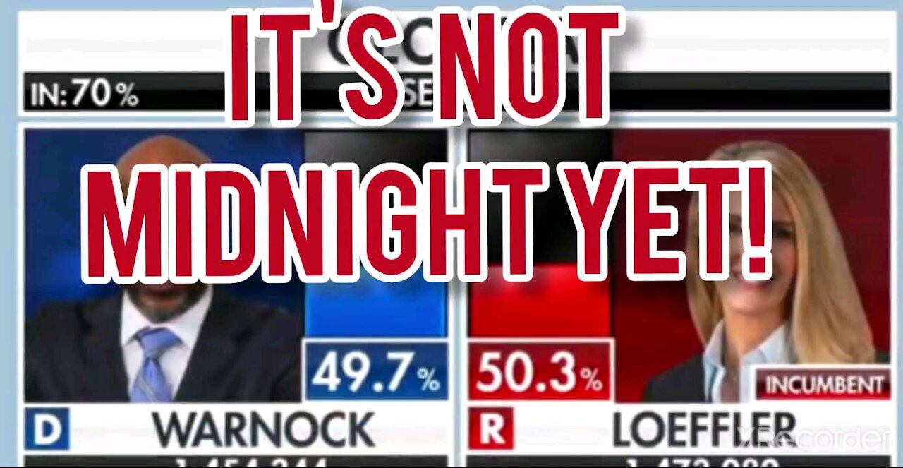 IT'S NOT MIDNIGHT YET!