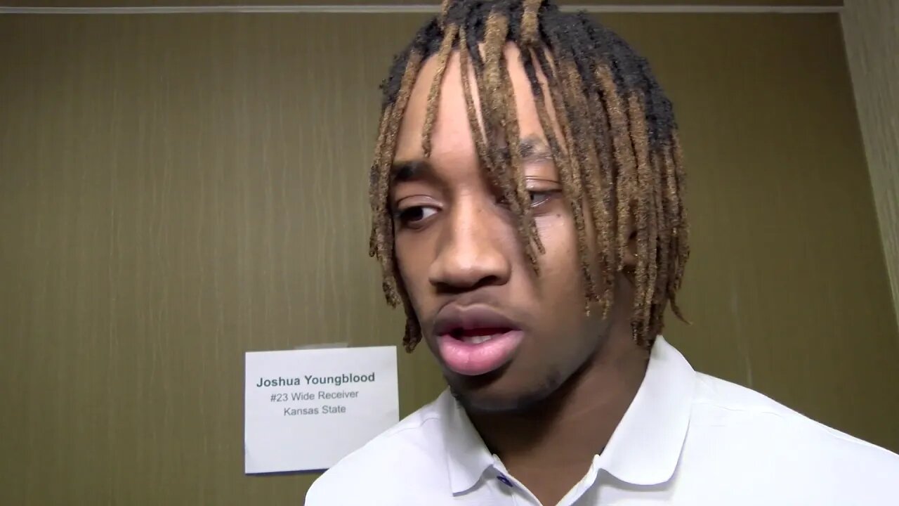 Kansas State Football | Josh Youngblood speaks ahead of Autzone Liberty Bowl | December 28, 2019