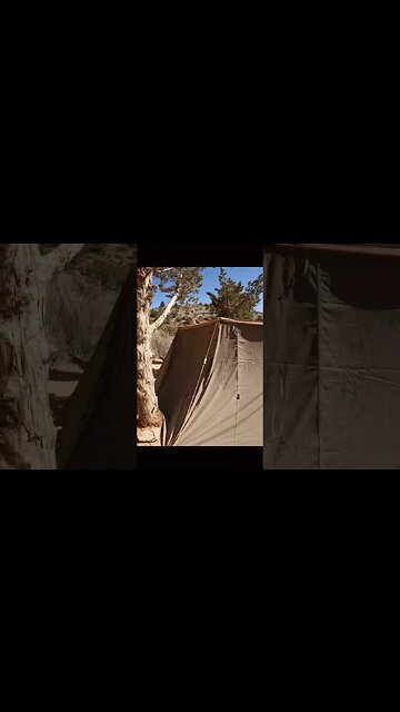 camping in the middle of Southrrn Utah, toquerville Falls.