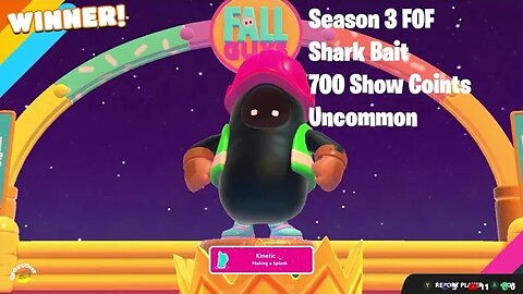 Shark Bait - Fall Guys Season 3 New Celebration