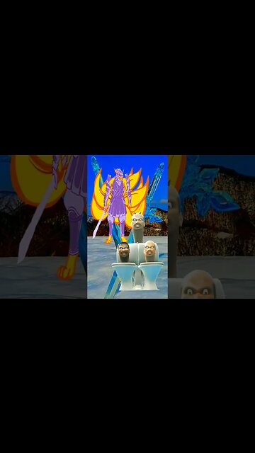 Kurama Susanoo VS Skibidi Toilet - WHO IS STRONGEST??.#shorts