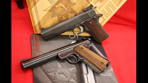 The Guns of RL Shockey -- Custom USGI NM 1911 45ACP & Custom Ruger 22LR