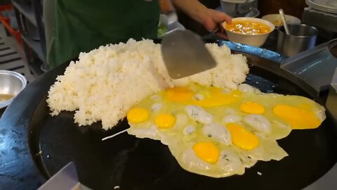 Taiwanese Street Food Egg Fried Rice 鐵板蛋炒飯 7