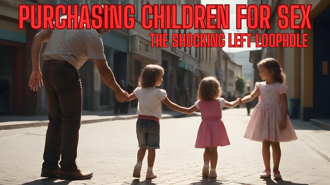 PURCHASING CHILDREN FOR SEX - The Shocking Left Loophole