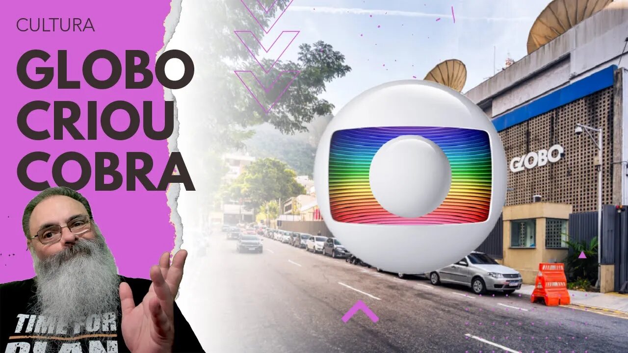REDE GLOBO criou a COBRA e AGORA está sendo PICADA: APOIO à LULA vai ARRUINAR a MÍDIA TRADICIONAL