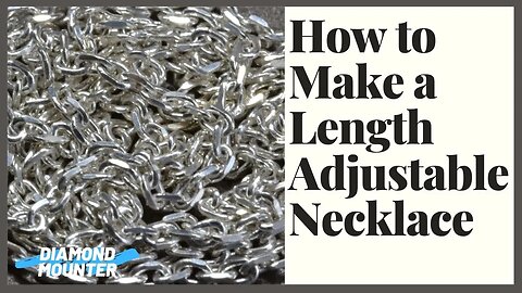 How to Make a Length Adjustable Necklace