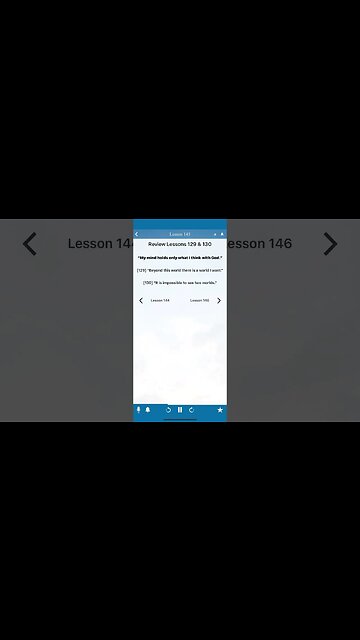 Lesson 145 A Course in Miracles Review 4 Review lesson 139 and 140