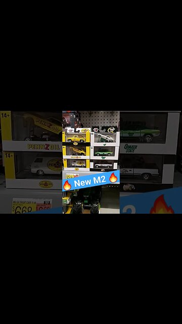 Squarebody, OBS, Muscle! M2 Machines Pennzoil & Quaker State Set #shorts #squarebody #obs #diecast