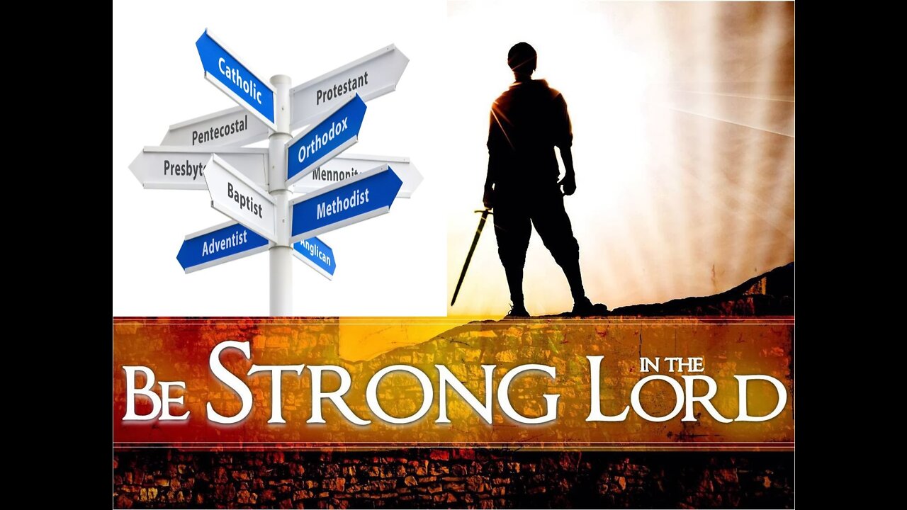BE STRONG IN THE LORD B-309