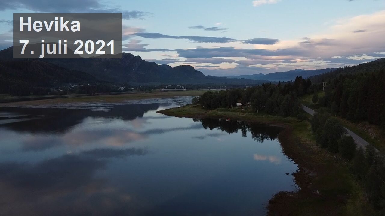 Hevika, Sjøåsen. 7. juli 2021