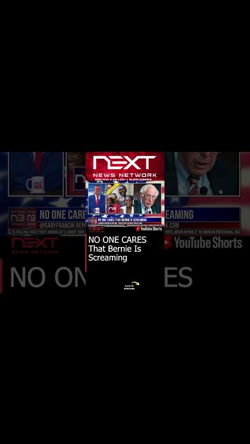 NO ONE CARES That Bernie Is Screaming #shorts