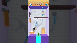 rescue cut rope puzzle 😎 #shorts