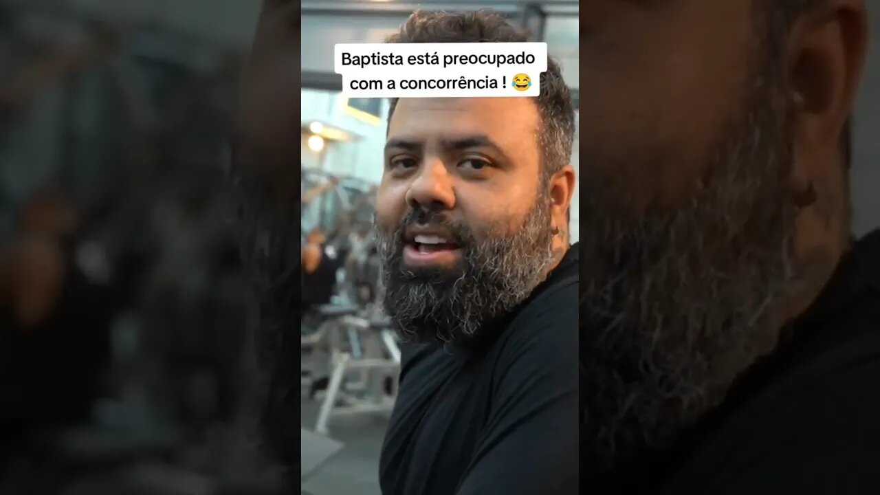 Baptista está preocupado com a concorrência ! #shorts