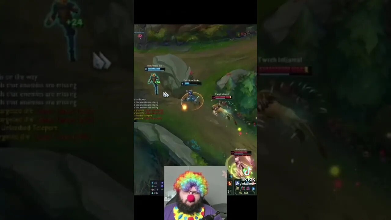 Pink ward 🤡 !!!