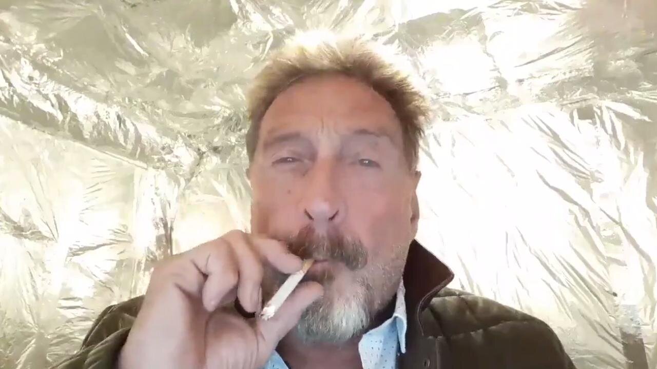 John McAfee Speaks Out From his Aluminum Dnti-EMF Bunker Before his 2021 Death [Is he ALIVE?]