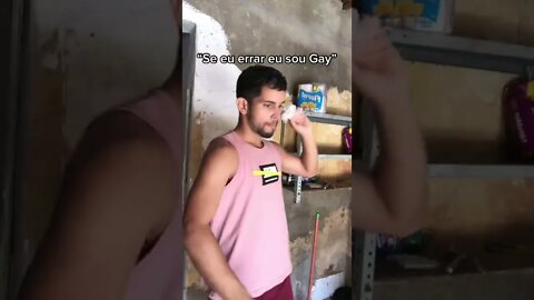 SE EU ERRAR EU SOU GAY , QUEM NUNCA ? #meme #viral #comedia #rir #fyp #shorts