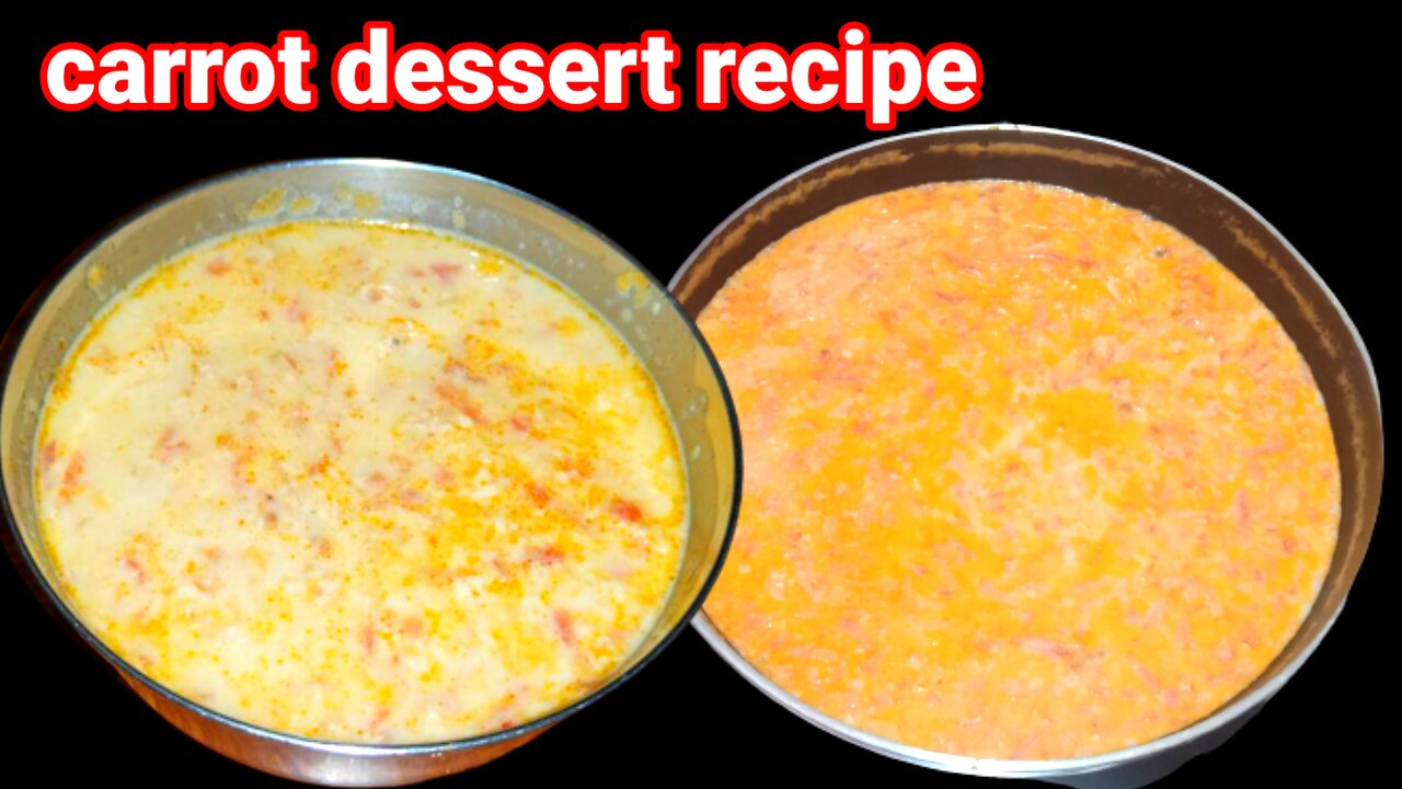 Carrot dessert recipe | carrot breakfast recipe