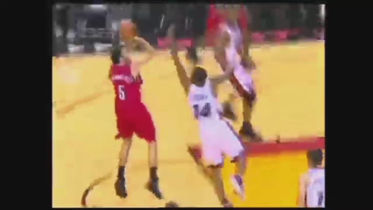 Rudy Fernandez 25 Points @ Heat, 2008-09.