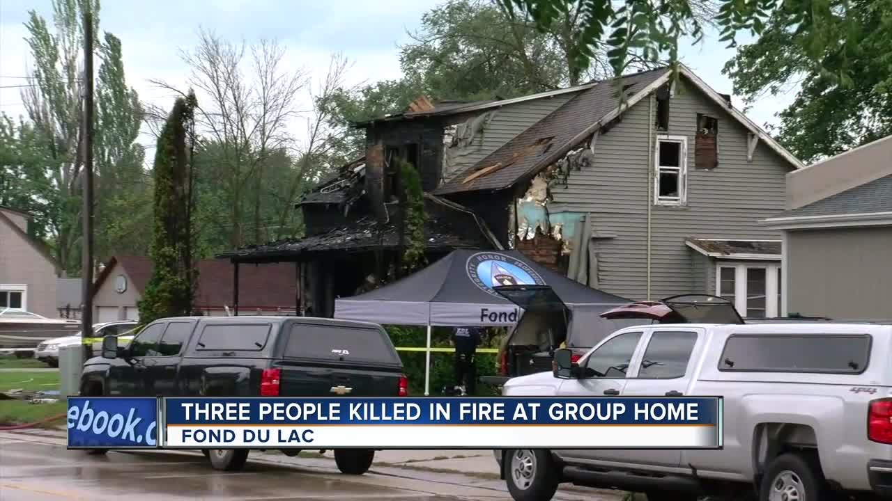 Three people are killed in an early morning fire in Fond du Lac