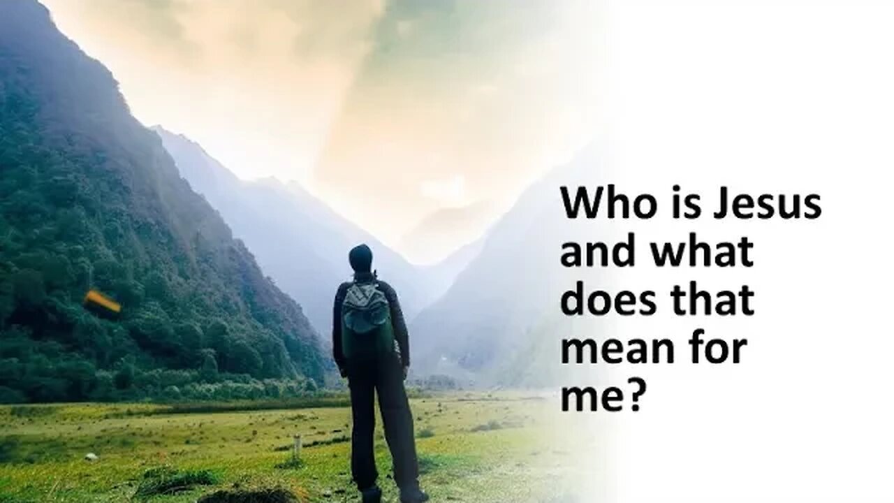 Who is Jesus and what that means for us : SundayAM