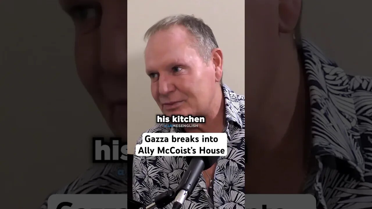 Gazza breaks into Ally McCoist’s house