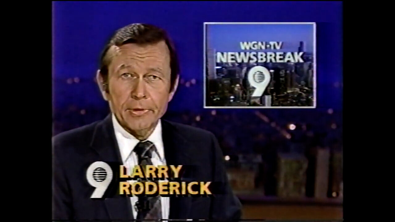 January 19, 1986 - Larry Roderick WGN Newsbreak