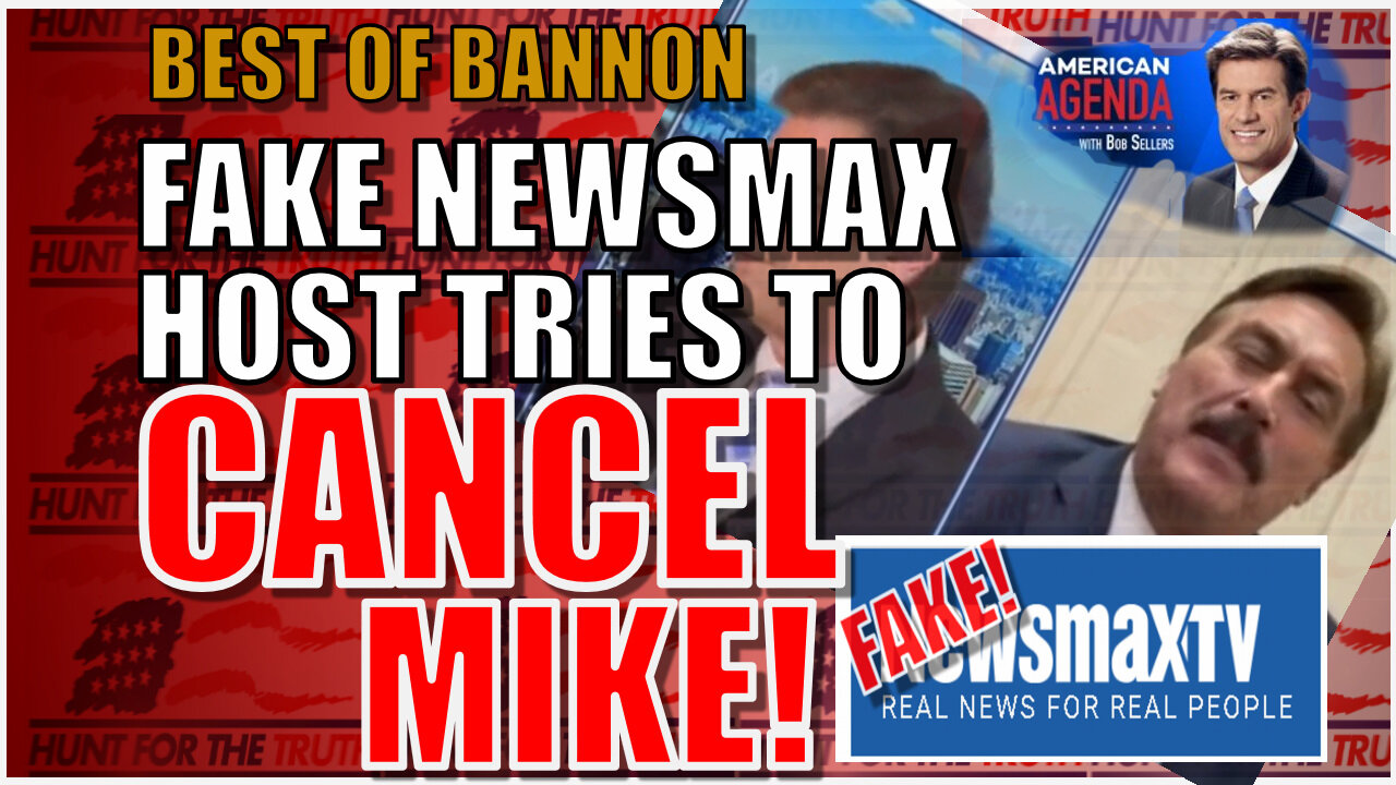 HOST WALKS OFF ON PATRIOT MIKE LINDELL BOB SELLERS SELLOUT BOYCOTT NEWSMAX! IT'S DEAD TO ME