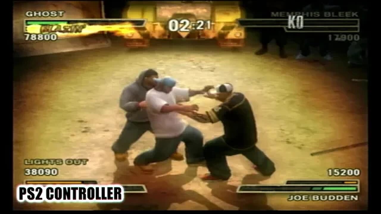 watch me win this 1v4 in Def jam fight for NY