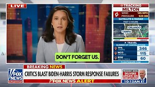 Tulsi Gabbard: 'FEMA Not Providing Support for Those Who Need It Most'