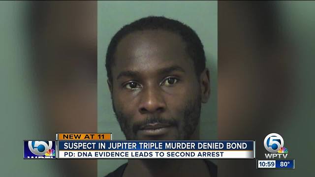 Jupiter triple homicide suspect denied bond, refuses to appear in court