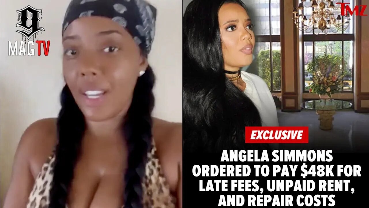 Angela Simmons Is Unbothered By Trolls Comment About $48k In Unpaid Back Rent! 😱