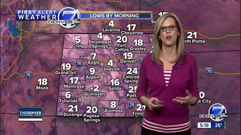 Still cool for Sunday, with more sun