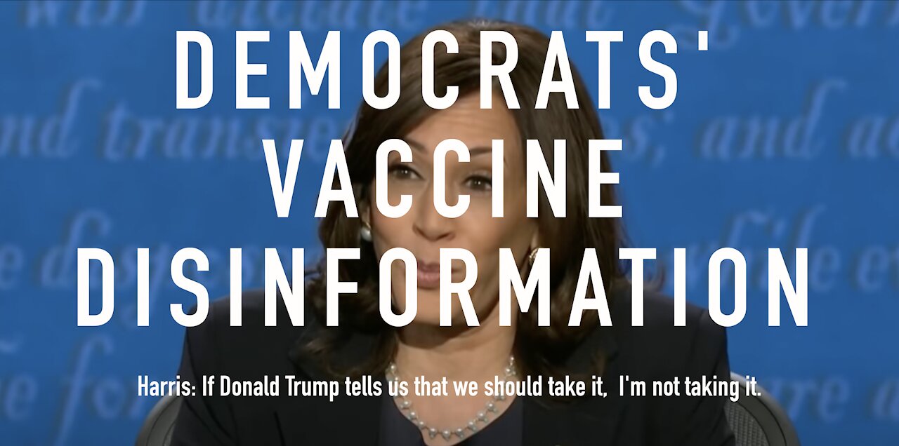 Democrats' Vaccine Disinformation