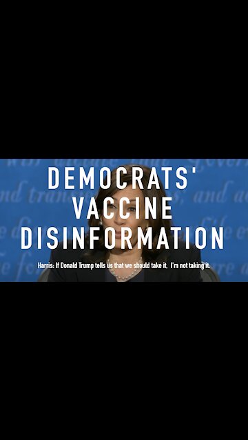 Democrats' Vaccine Disinformation